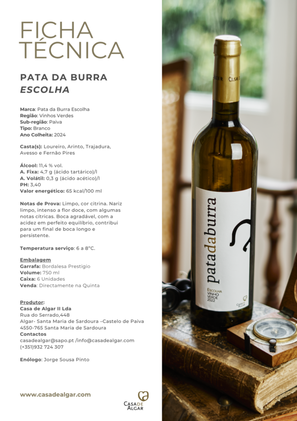 Pata da Burra Escolha