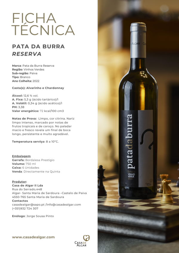 Pata da Burra Reserva