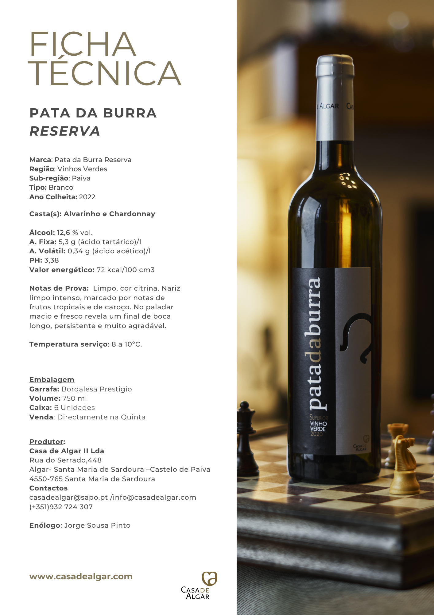 Pata da Burra Reserva