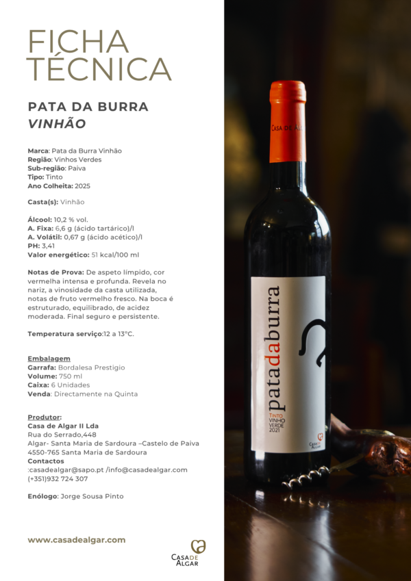 Pata da Burra Vinhão